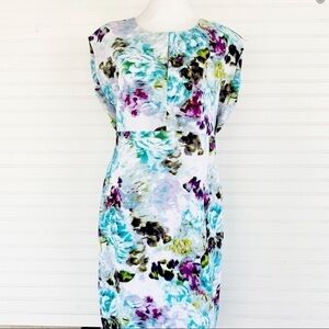 Floral Midi Dress Size 12 Covington